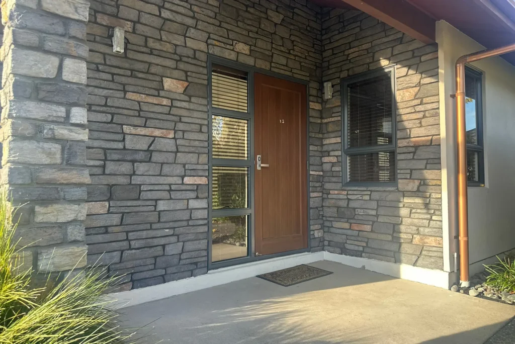 Private entrance to a Luxury Garden Villa